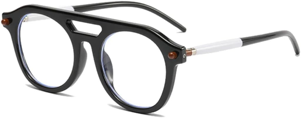 Солнцезащитные очки для мужчин и женщин - защита UV400 - двойная перемычка, заклепки, градиентные линзы, для занятий спортом на открытом воздухе и вождения DSVIGF, Black Clear
Солнцезащитные очки для мужчин и женщин - защита UV400 - двойная перемычка, заклепки, градиентные линзы, для занятий спортом на открытом воздухе и вождения DSVIGF, Black Clear