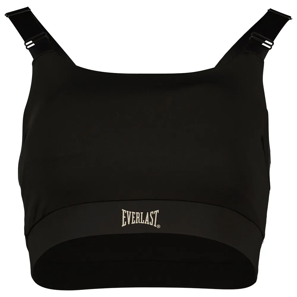Спортивный бюстгальтер Everlast Microfiber stretch sports bra, черный
Спортивный бюстгальтер Everlast Microfiber stretch sports bra, черный