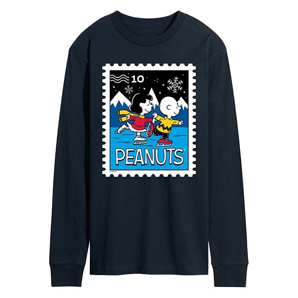 Мужская футболка с длинным рукавом peanuts lucy & charlie ice skating stamp Licensed Character, Navy
Мужская футболка с длинным рукавом peanuts lucy & charlie ice skating stamp Licensed Character, Navy
