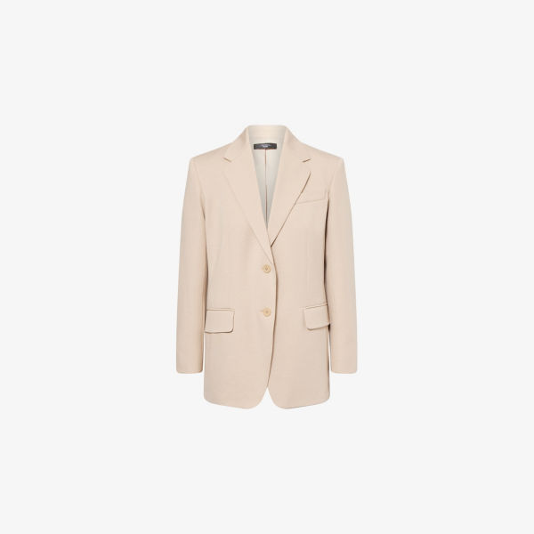Блейзер Weekend Max Mara Messina с острыми лацканами из эластичной ткани, бежевый
Блейзер Weekend Max Mara Messina с острыми лацканами из эластичной ткани, бежевый