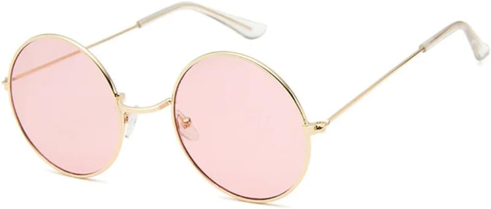 Солнцезащитные очки с защитой от УФ-излучения UV400 | Металлические круглые линзы в стиле панк | Цветные линзы | Для женщин и мужчин | Для занятий спортом на открытом воздухе и вождения DSVIGF, Gold-pink
Солнцезащитные очки с защитой от УФ-излучения UV400 | Металлические круглые линзы в стиле панк | Цветные линзы | Для женщин и мужчин | Для занятий спортом на открытом воздухе и вождения DSVIGF, Gold-pink