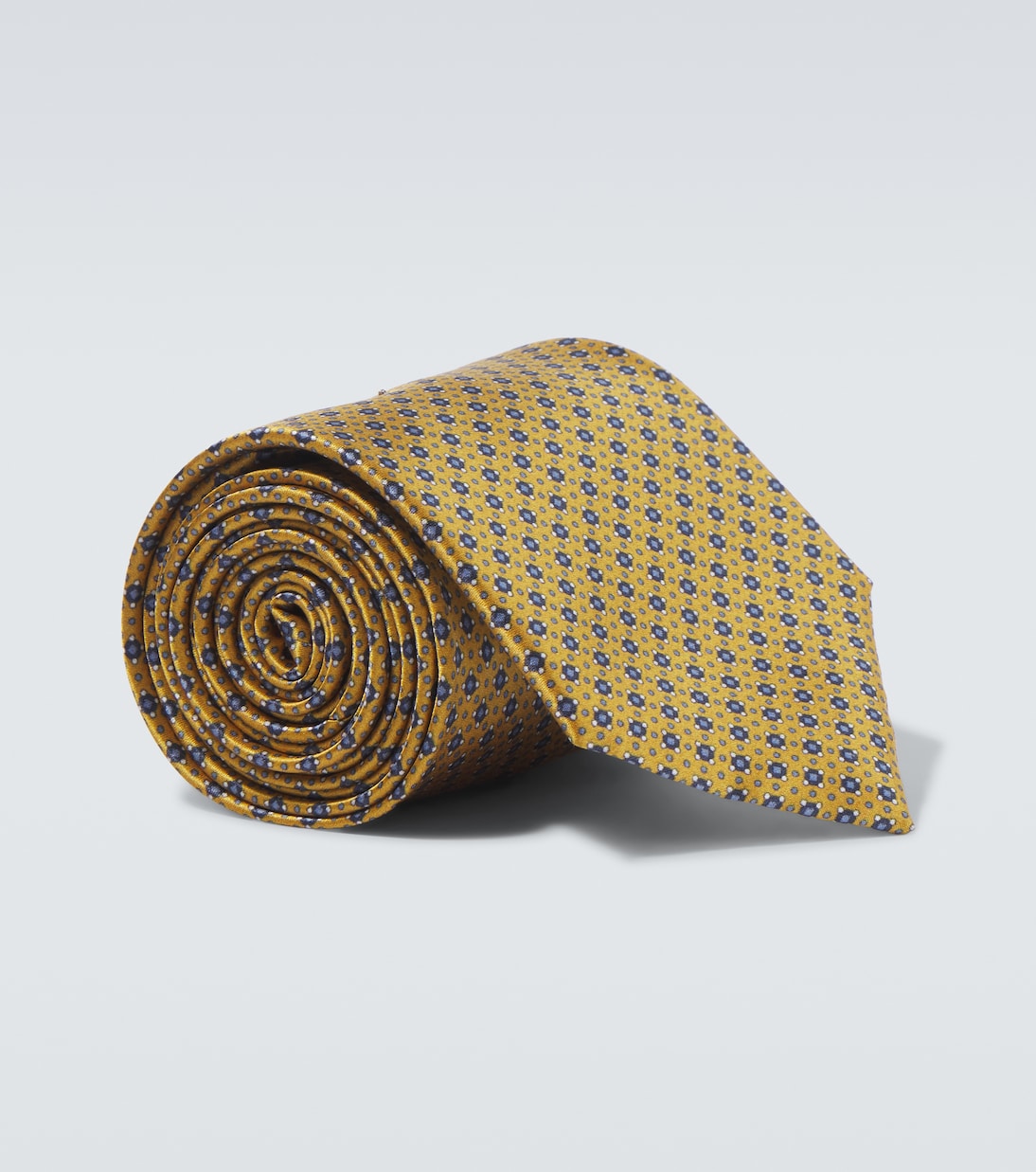 Шелковый галстук с принтом Brioni, Ochre/Flannel
Шелковый галстук с принтом Brioni, Ochre/Flannel