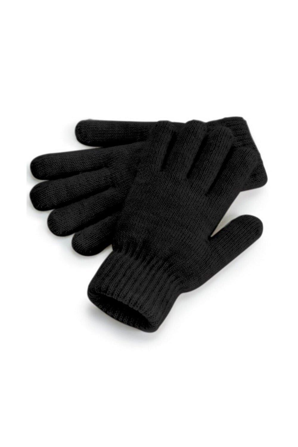 Перчатки с ребристыми манжетами Beechfield, черный
Перчатки с ребристыми манжетами Beechfield, черный