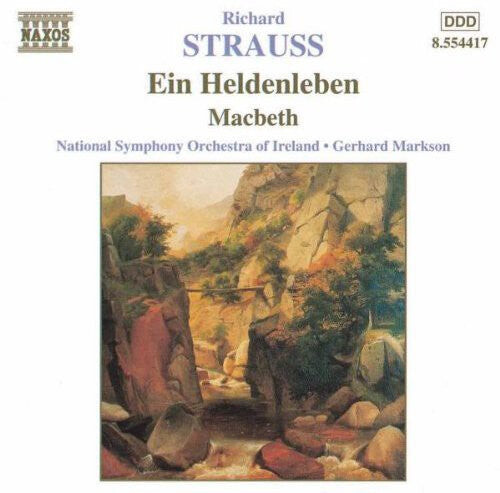 CD диск Strauss, R / Markson / Nat'L Sym Orch of Ireland: Ein Heldenleben / MacBeth
CD диск Strauss, R / Markson / Nat'L Sym Orch of Ireland: Ein Heldenleben / MacBeth