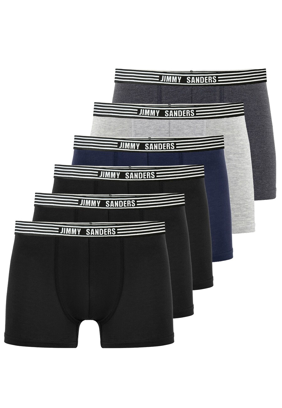 Боксеры Jimmy Sanders, цвет Navy/Grey/Black
Боксеры Jimmy Sanders, цвет Navy/Grey/Black