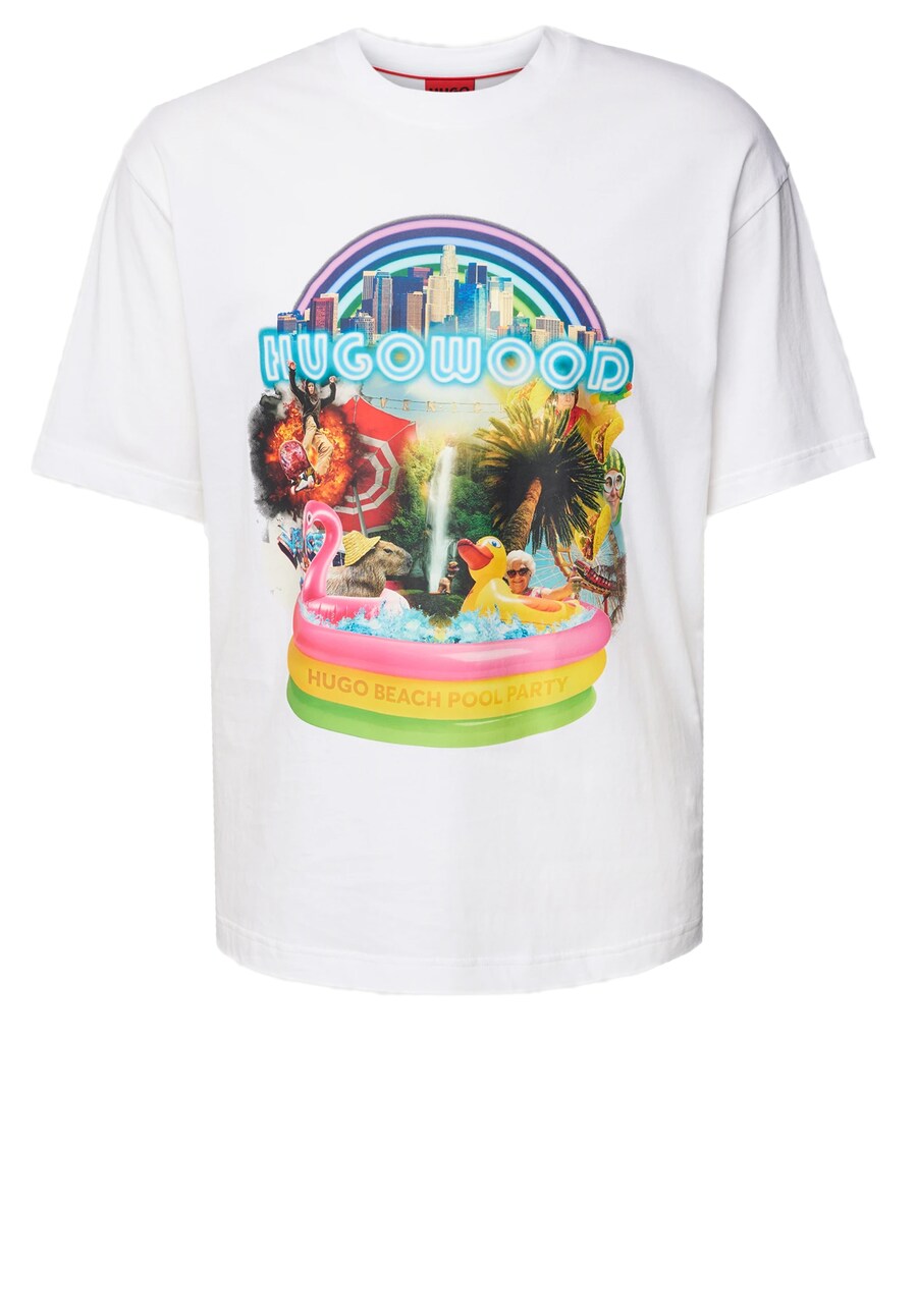 Рубашка HUGO Duwood, белый 
Рубашка HUGO Duwood, белый