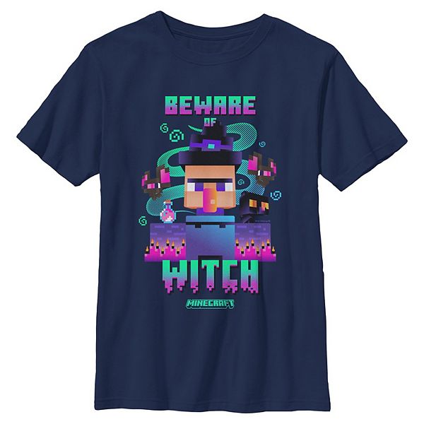 Футболка с принтом Beware of Witch для мальчиков 6-20 Minecraft
Футболка с принтом Beware of Witch для мальчиков 6-20 Minecraft