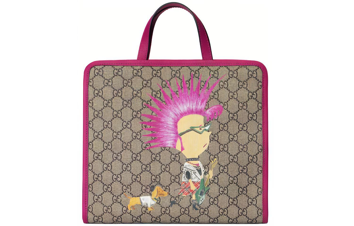 GUCCI Сумка-шопер из кожи с канвасом
GUCCI Сумка-шопер из кожи с канвасом