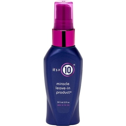 Несмываемый продукт Miracle, 2 жидких унции, It'S A 10 Haircare
Несмываемый продукт Miracle, 2 жидких унции, It'S A 10 Haircare