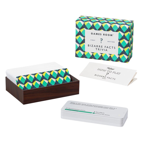 Настольная игра Bizarre Facts Trivia
Настольная игра Bizarre Facts Trivia