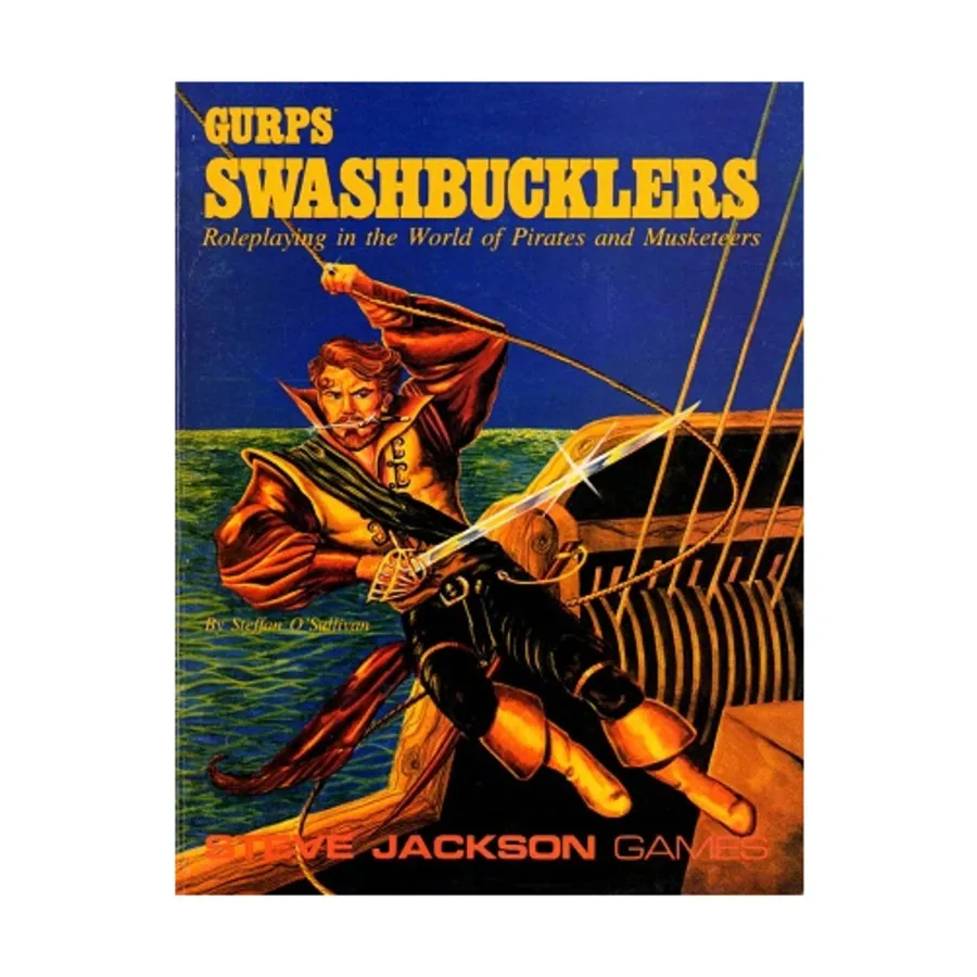 Swashbucklers (1st Edition), GURPS (1st-3rd Edition) - History & Culture, мягкая обложка
Swashbucklers (1st Edition), GURPS (1st-3rd Edition) - History & Culture, мягкая обложка