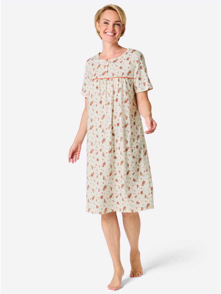 Ночная рубашка с принтом шампанского и абрикоса WITT WEIDEN
Ночная рубашка с принтом шампанского и абрикоса WITT WEIDEN