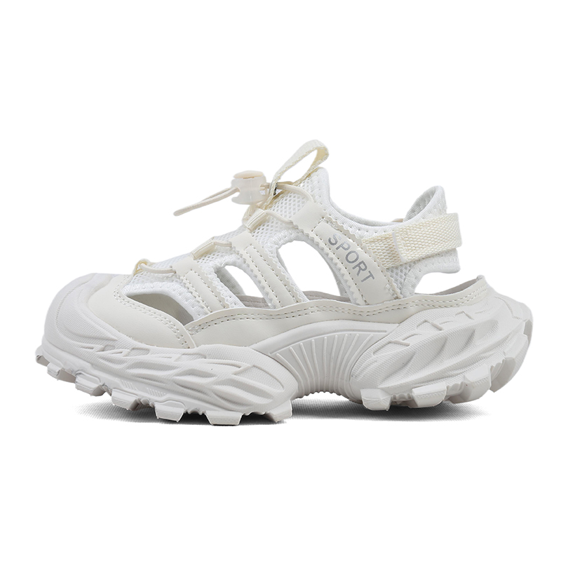 Детские сандалии с низким верхом, нескользящие и дышащие Tide attack, белый
Детские сандалии с низким верхом, нескользящие и дышащие Tide attack, белый