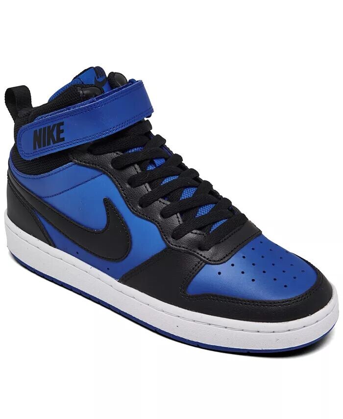 Повседневные кроссовки Big Boys' Court Borough Mid 2 с ремешком от Finish Line Nike, синий
Повседневные кроссовки Big Boys' Court Borough Mid 2 с ремешком от Finish Line Nike, синий