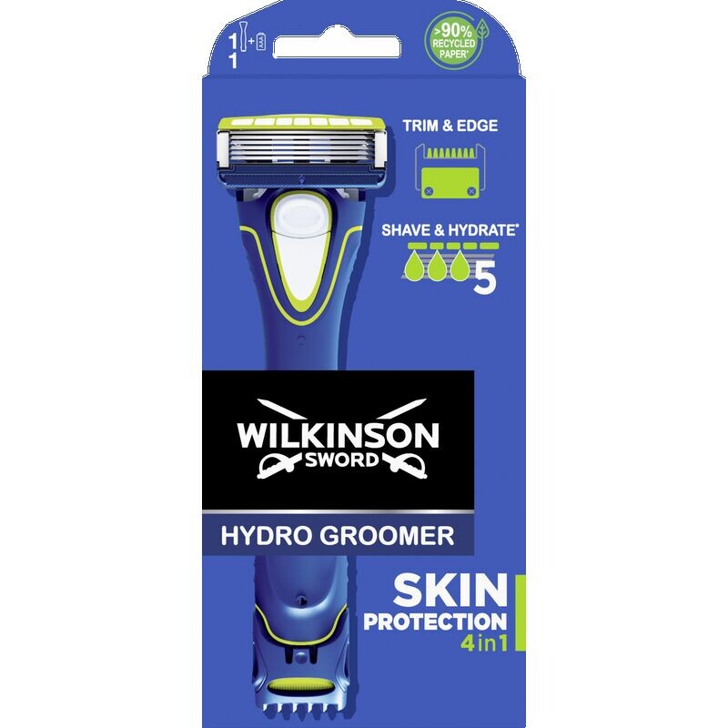 Мужская бритва Hydro 5 Groomer Wilkinson Sword, 1 шт.
Мужская бритва Hydro 5 Groomer Wilkinson Sword, 1 шт.