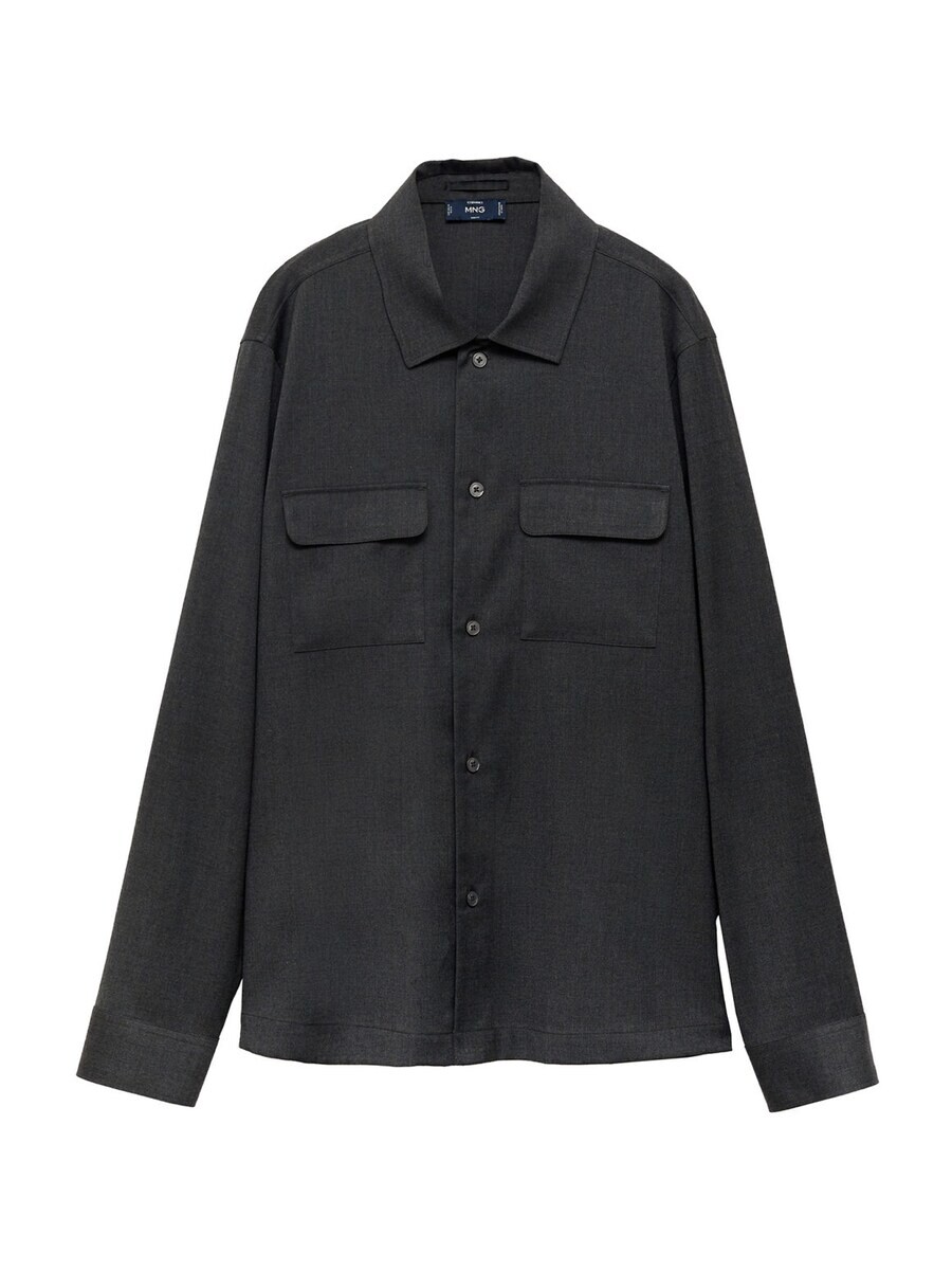 Повседневная рубашка MANGO MAN Regular fit Button Up Shirt MARIUS, антрацит
Повседневная рубашка MANGO MAN Regular fit Button Up Shirt MARIUS, антрацит