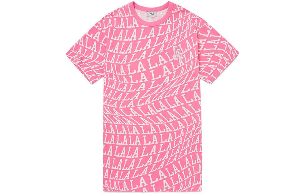 Футболка с коротким рукавом женская розовая MLB
Футболка с коротким рукавом женская розовая MLB