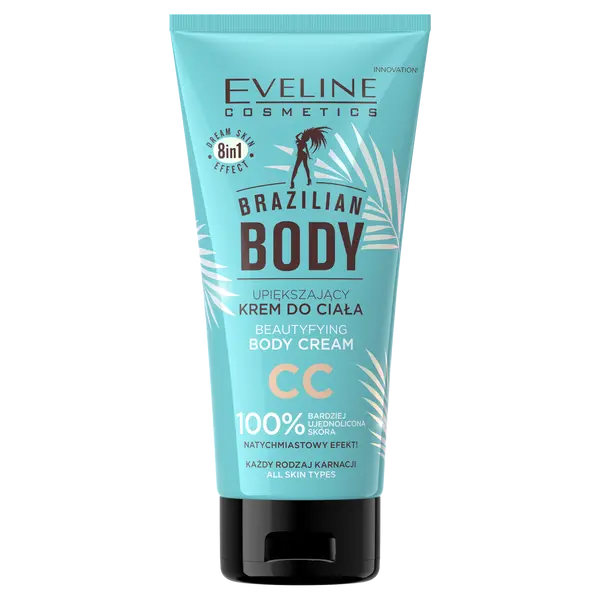 Крем для тела CC Beautiifying, 140 мл Eveline Cosmetics Brazilian
Крем для тела CC Beautiifying, 140 мл Eveline Cosmetics Brazilian
