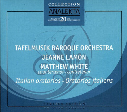 CD диск White, Matthew / Tafelmusik Baroque Orchestra: Italian Oratorios 
CD диск White, Matthew / Tafelmusik Baroque Orchestra: Italian Oratorios