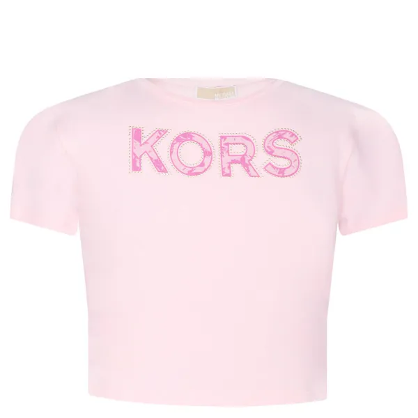 Укороченная футболка Michael Kors, розовый
Укороченная футболка Michael Kors, розовый