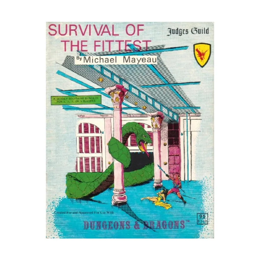 Модуль Survival of the Fittest (3rd Printing), Dungeons & Dragons Fantasy Modules (N - S) (Judges Guild)
Модуль Survival of the Fittest (3rd Printing), Dungeons & Dragons Fantasy Modules (N - S) (Judges Guild)