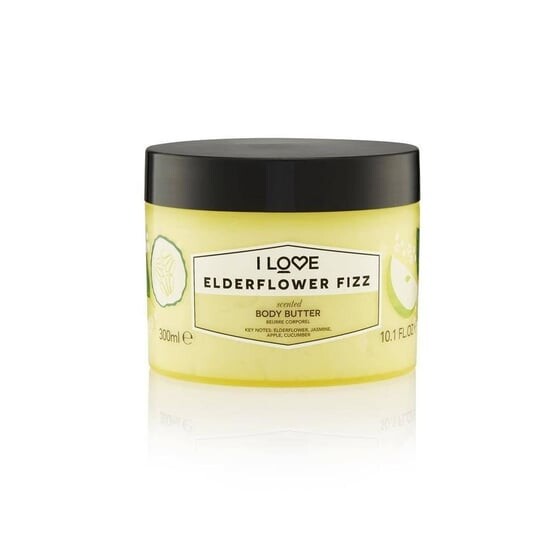 Увлажняющее масло для тела, Elderflower Fizz, 300 мл I Love, Scented Body Butter
Увлажняющее масло для тела, Elderflower Fizz, 300 мл I Love, Scented Body Butter
