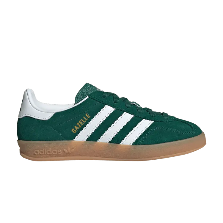 Кроссовки adidas Gazelle Indoor J 'Collegiate Green Gum', зеленый
Кроссовки adidas Gazelle Indoor J 'Collegiate Green Gum', зеленый