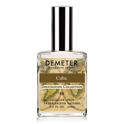 DEMETER Fragrance Library Destination Collection, одеколон-спрей, Куба, 1 унция
DEMETER Fragrance Library Destination Collection, одеколон-спрей, Куба, 1 унция