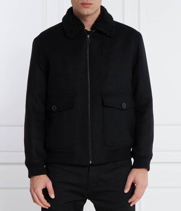 Куртка мужская Hugo шерстяная на молнии, черный
Куртка мужская Hugo шерстяная на молнии, черный