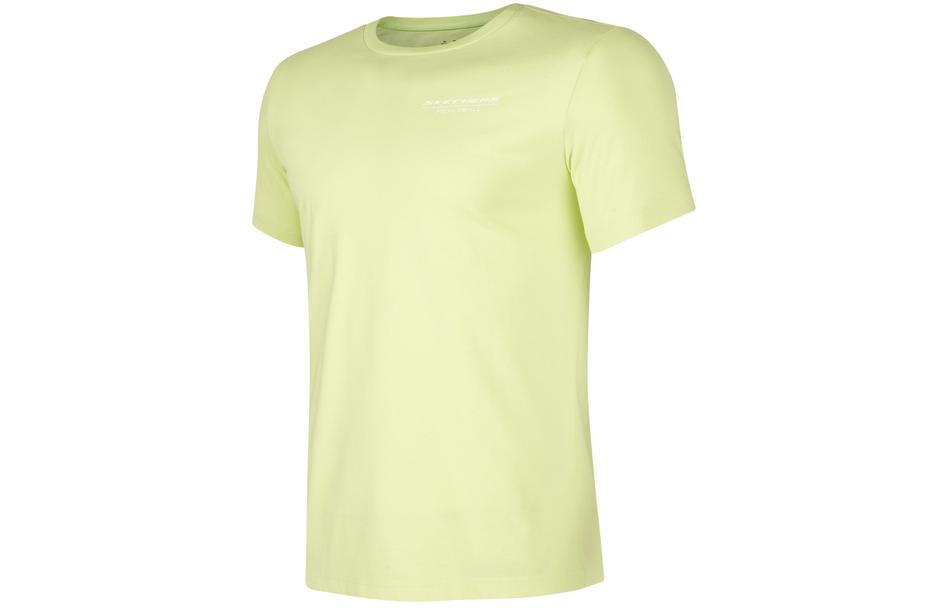 Футболка мужская светло-желтая зеленая Skechers, Light Yellow Green/03Z2 
Футболка мужская светло-желтая зеленая Skechers, Light Yellow Green/03Z2