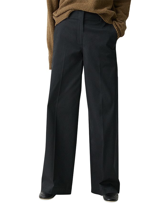 Брюки Relaxed из хлопкового чино Theory, черный
Брюки Relaxed из хлопкового чино Theory, черный