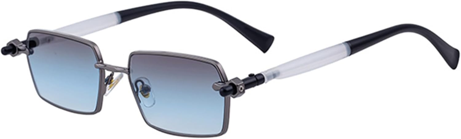 bullabulling Винтажные квадратные солнцезащитные очки 70-х годов для женщин и мужчин, классическая маленькая ретро-стильная оправа, защита от УФ-излучения UV400, Black Blue
bullabulling Винтажные квадратные солнцезащитные очки 70-х годов для женщин и мужчин, классическая маленькая ретро-стильная оправа, защита от УФ-излучения UV400, Black Blue