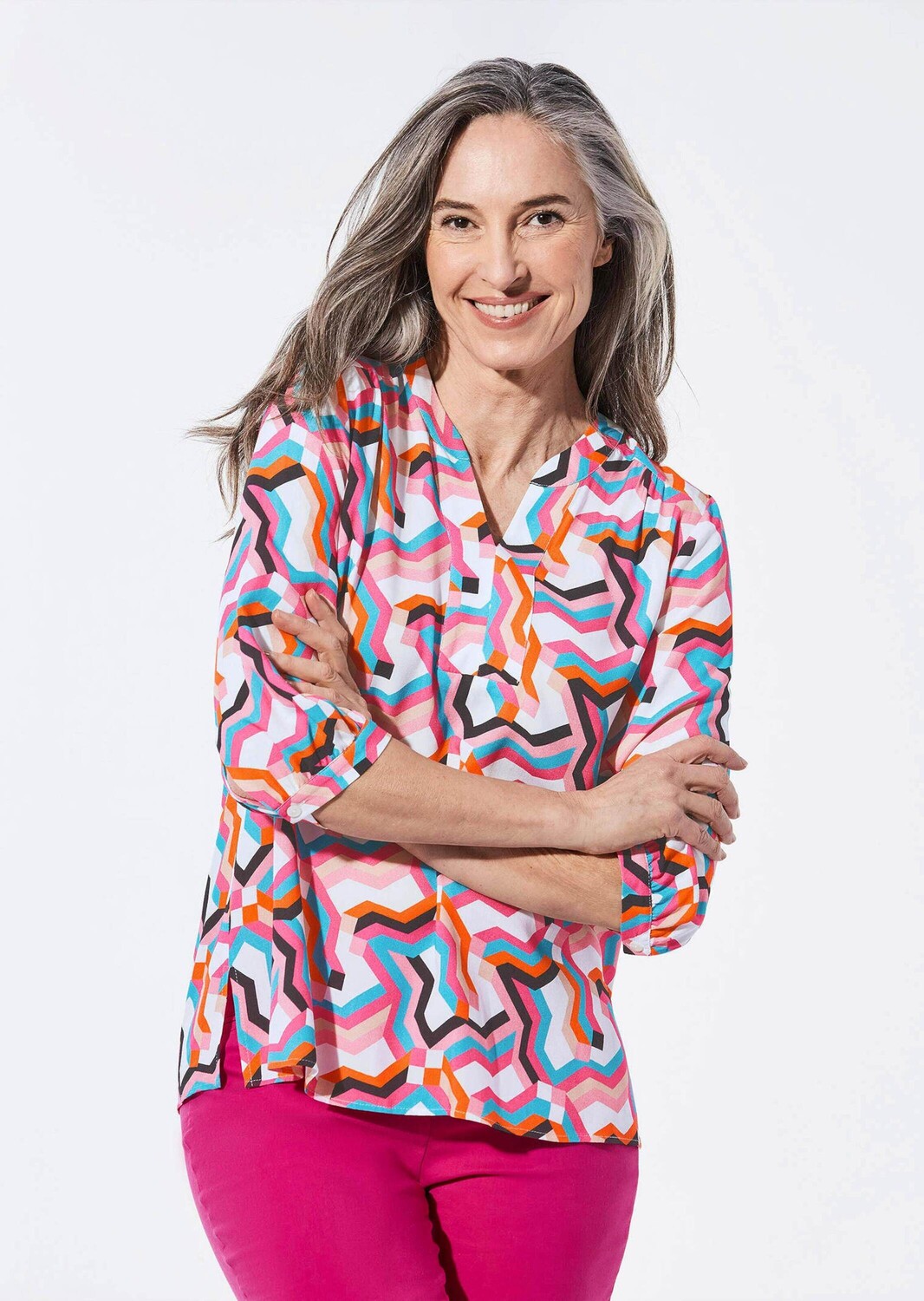 Туника GOLDNER Bluse, белый
Туника GOLDNER Bluse, белый