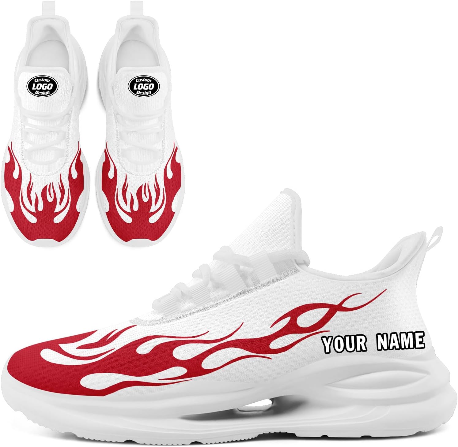 Кроссовки AWSOLE Custom Sports Team для мужчин и женщин, персонализированный подарок с логотипом и именем, легкие кроссовки для бега, тенниса, бейсбола и тренажерного зала, белый/красный
Кроссовки AWSOLE Custom Sports Team для мужчин и женщин, персонализированный подарок с логотипом и именем, легкие кроссовки для бега, тенниса, бейсбола и тренажерного зала, белый/красный