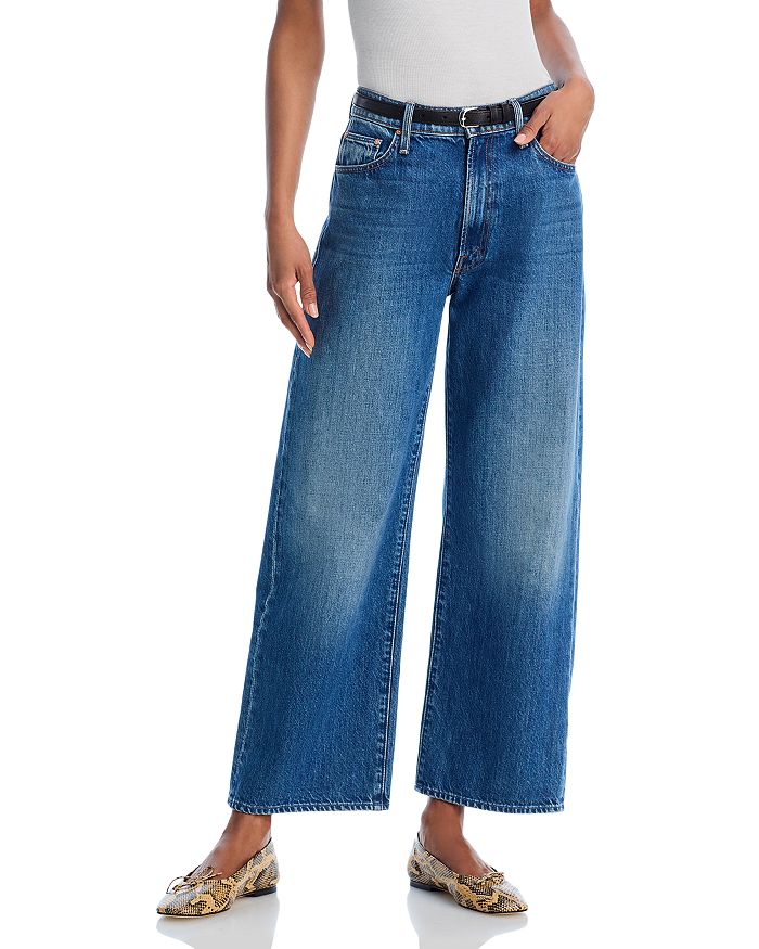 Доджер Узкие Джинсы с Высокой Посадкой и Широкими Штанинами в Цвете Green Thumb MOTHER, синий
Доджер Узкие Джинсы с Высокой Посадкой и Широкими Штанинами в Цвете Green Thumb MOTHER, синий