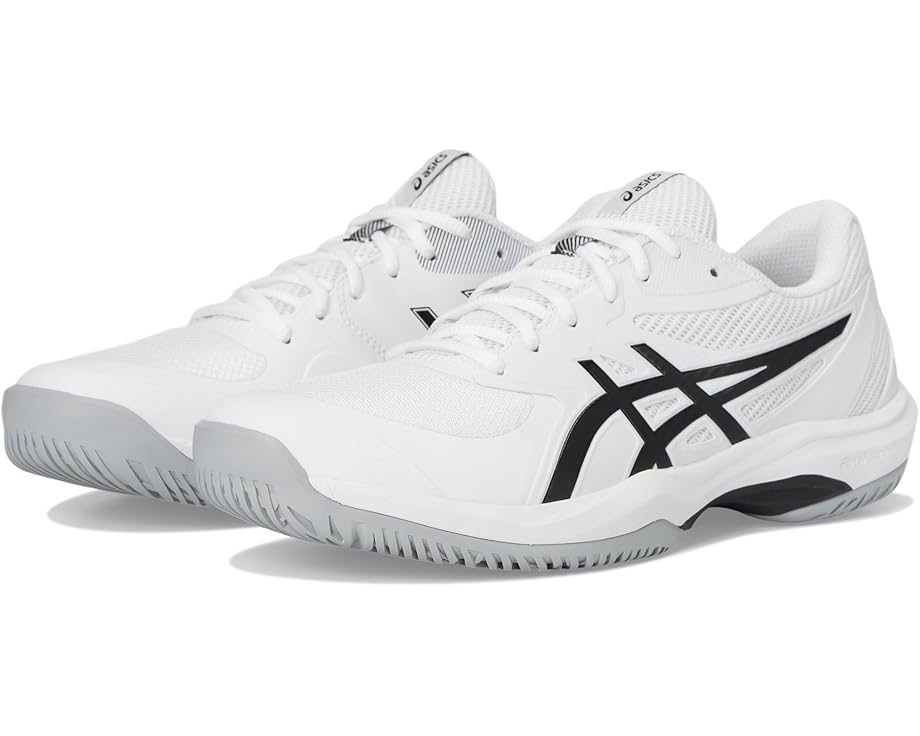 Кроссовки ASICS Game FF Tennis Shoes, белый/черный 
Кроссовки ASICS Game FF Tennis Shoes, белый/черный