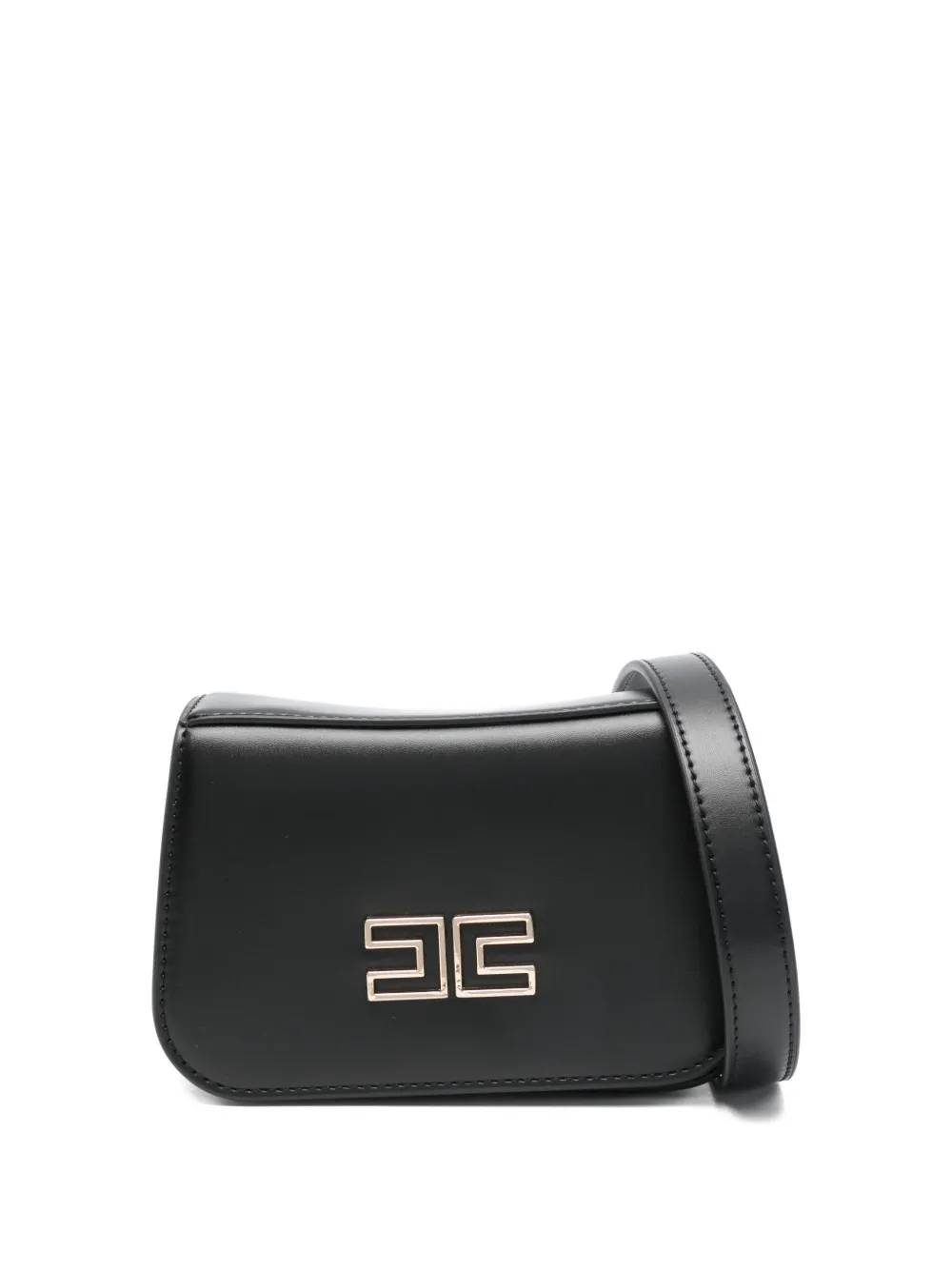 Кожаная сумка через плечо с логотипом Elisabetta Franchi La Mia Bambina, черный
Кожаная сумка через плечо с логотипом Elisabetta Franchi La Mia Bambina, черный