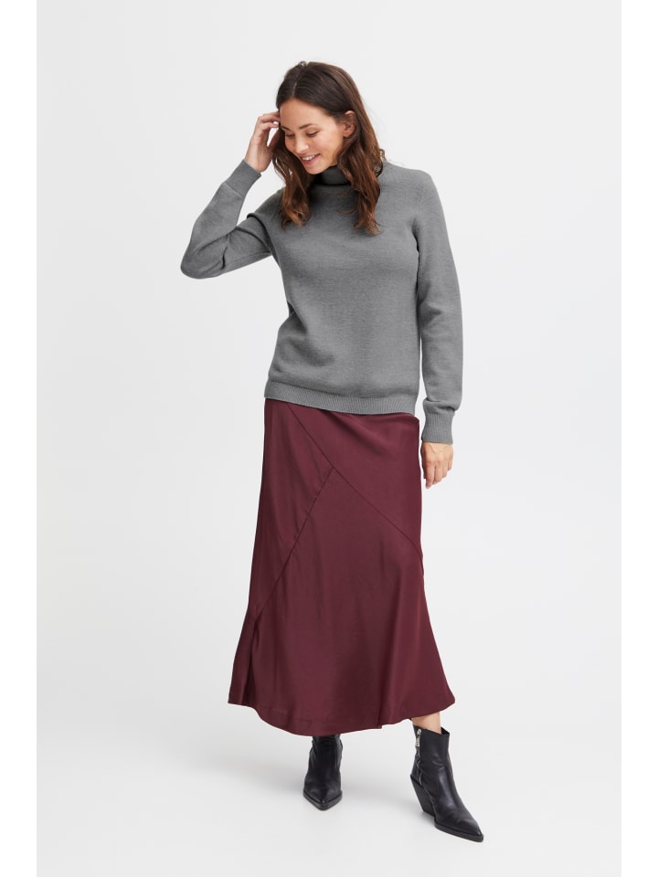 B. young Вязаный свитер с высоким воротником BYMANINA, стандартный крой, средне-серый меланж
B. young Вязаный свитер с высоким воротником BYMANINA, стандартный крой, средне-серый меланж