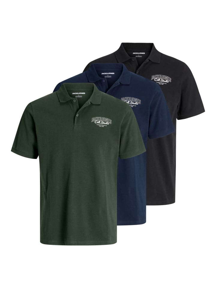 Рубашка-поло Jack & Jones, черный
Рубашка-поло Jack & Jones, черный