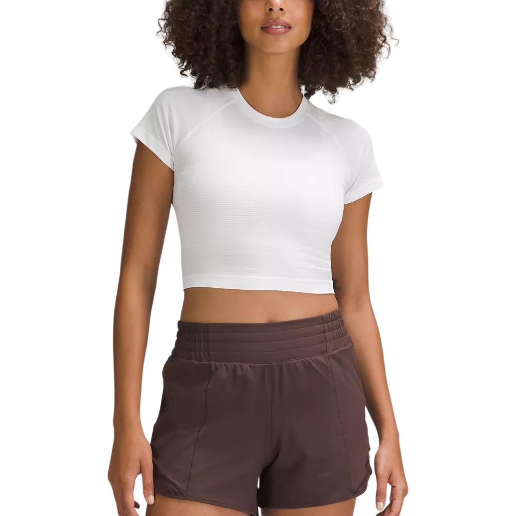 Футболка Swiftly Tech укороченная Lululemon, белый
Футболка Swiftly Tech укороченная Lululemon, белый