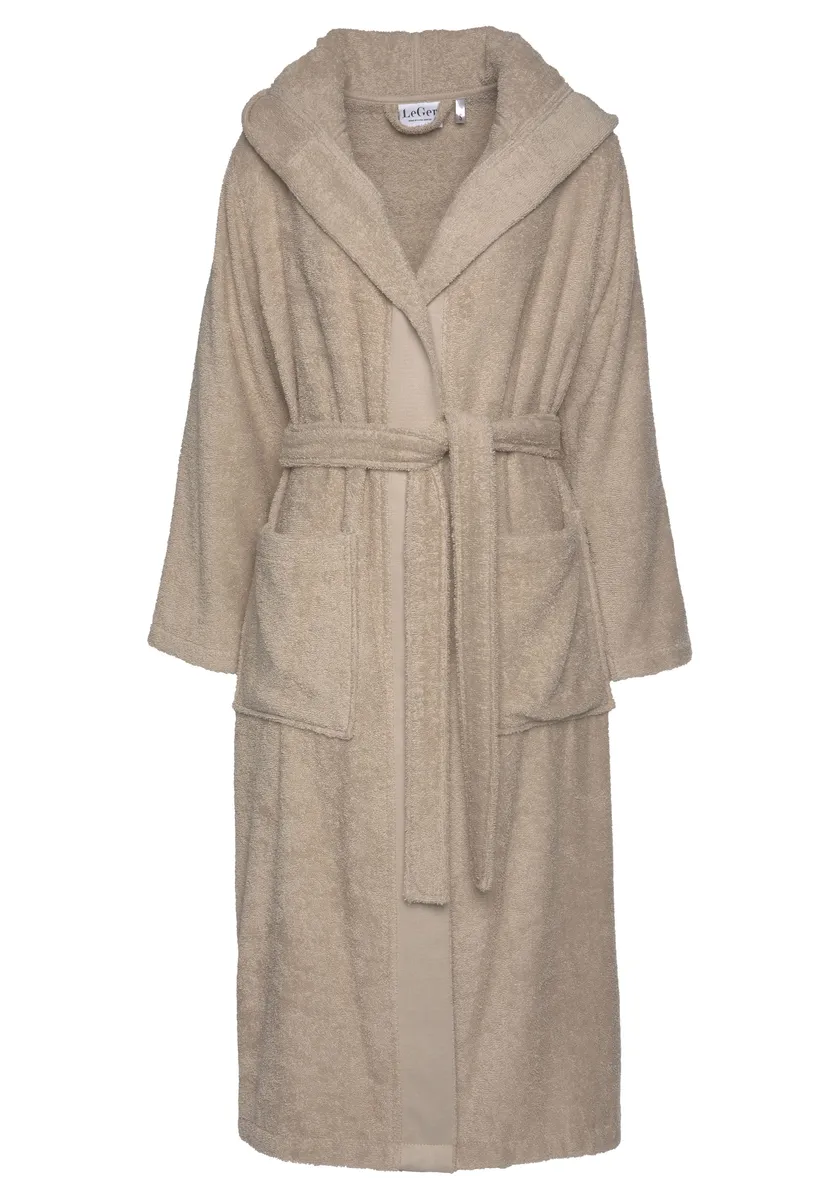 LeGer Home by Lena Gercke женский халат "Аниса" (1 штука), халат с махровым логотипом на капюшоне, XS-2XL, коричневый
LeGer Home by Lena Gercke женский халат "Аниса" (1 штука), халат с махровым логотипом на капюшоне, XS-2XL, коричневый