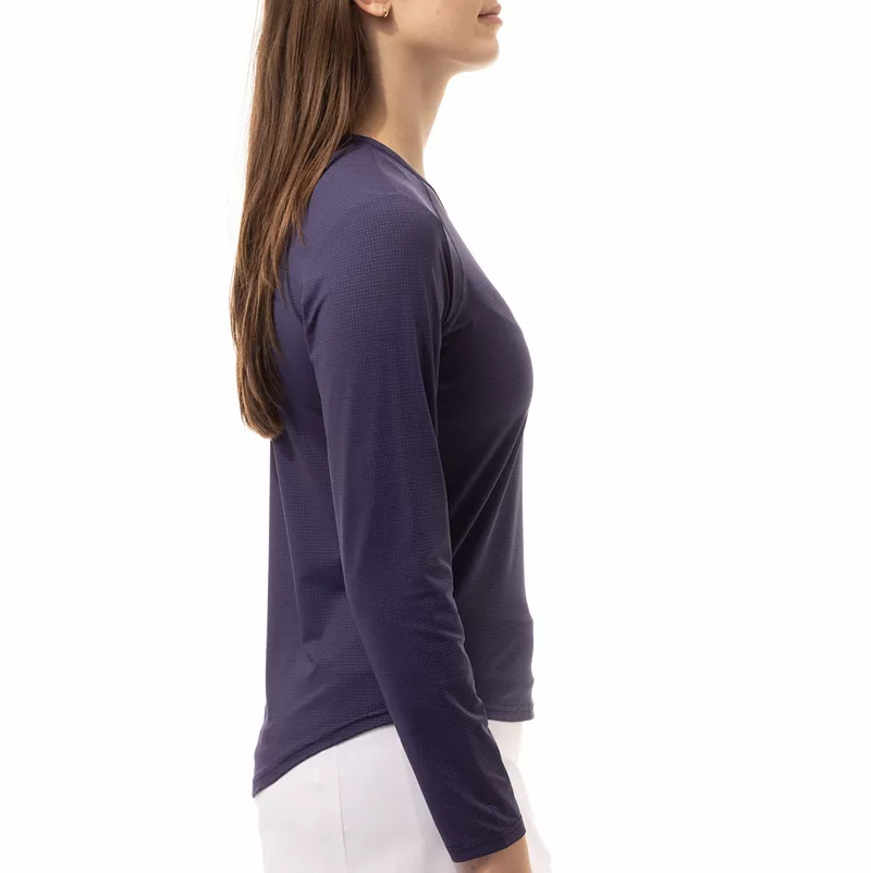 Женская теннисная футболка SolAir Cool Active SanSoleil, цвет Night Sky
Женская теннисная футболка SolAir Cool Active SanSoleil, цвет Night Sky