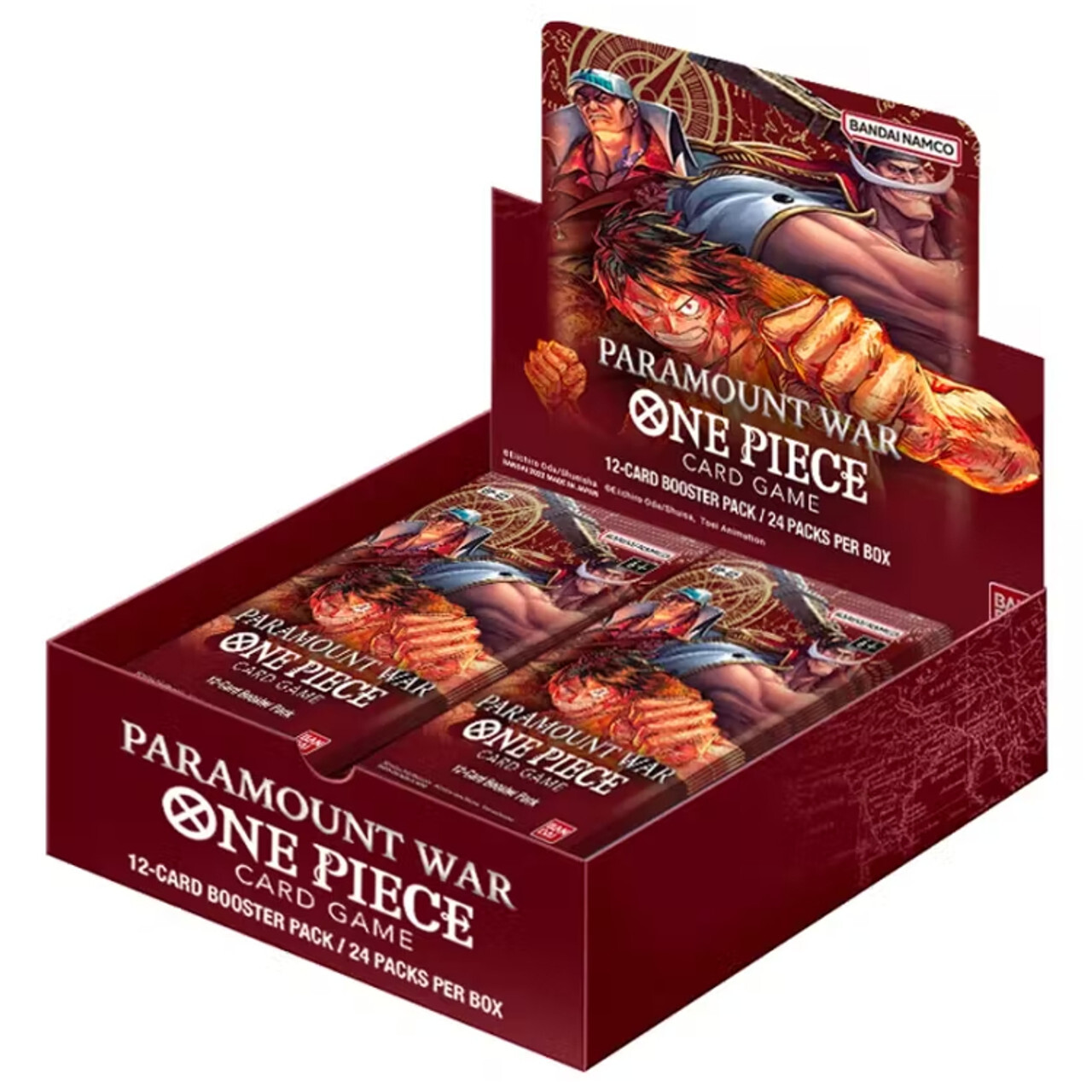 Карточная игра One Piece TCG: Paramount War - Booster Box OP-02
Карточная игра One Piece TCG: Paramount War - Booster Box OP-02