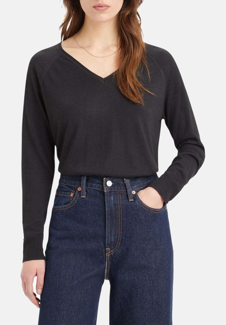 Джемпер PETAL V NECK SWEATER Levi's, черный
Джемпер PETAL V NECK SWEATER Levi's, черный