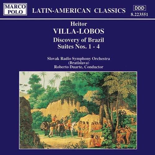 CD диск Villa-Lobos / Duarte / Srso: Discovery Of Brazil / Suites 1-4 
CD диск Villa-Lobos / Duarte / Srso: Discovery Of Brazil / Suites 1-4