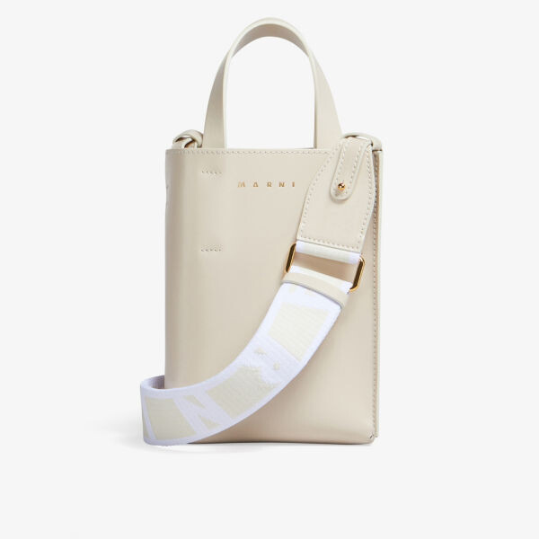 Кожаная большая сумка Museo Marni, синий
Кожаная большая сумка Museo Marni, синий