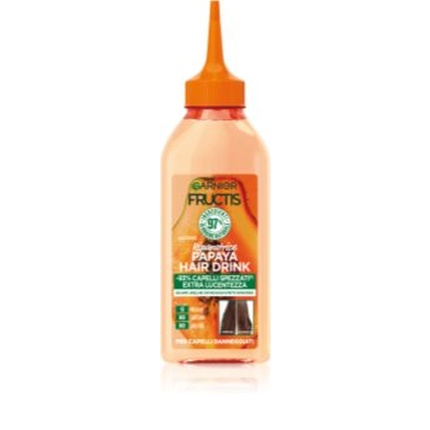 Fructis Hair Drink Papaya Instant Lamellar Treatment With Rinse Жидкий кондиционер 200 мл Garnier
Fructis Hair Drink Papaya Instant Lamellar Treatment With Rinse Жидкий кондиционер 200 мл Garnier