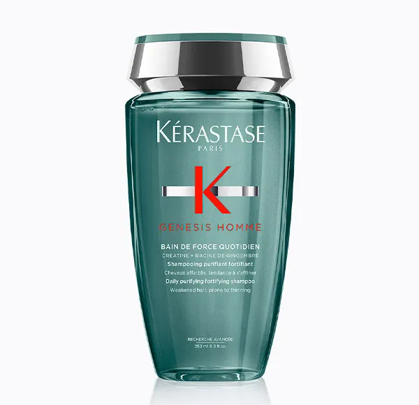 Очищающий укрепляющий шампунь Genesis Homme Bain De Force Quotidien Kerastase, 250 ml
Очищающий укрепляющий шампунь Genesis Homme Bain De Force Quotidien Kerastase, 250 ml