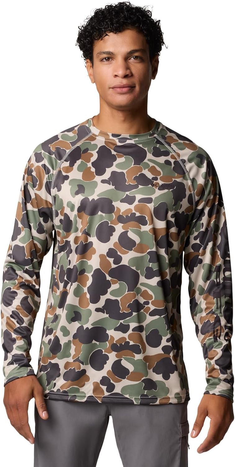 Columbia мужская футболка PFG Terminal Tackle с длинным рукавом, Fossil Deltahunter Camo, Бежевый, Columbia мужская футболка PFG Terminal Tackle с длинным рукавом, Fossil Deltahunter Camo
Columbia мужская футболка PFG Terminal Tackle с длинным рукавом, Fossil Deltahunter Camo, Бежевый, Columbia мужская футболка PFG Terminal Tackle с длинным рукавом, Fossil Deltahunter Camo