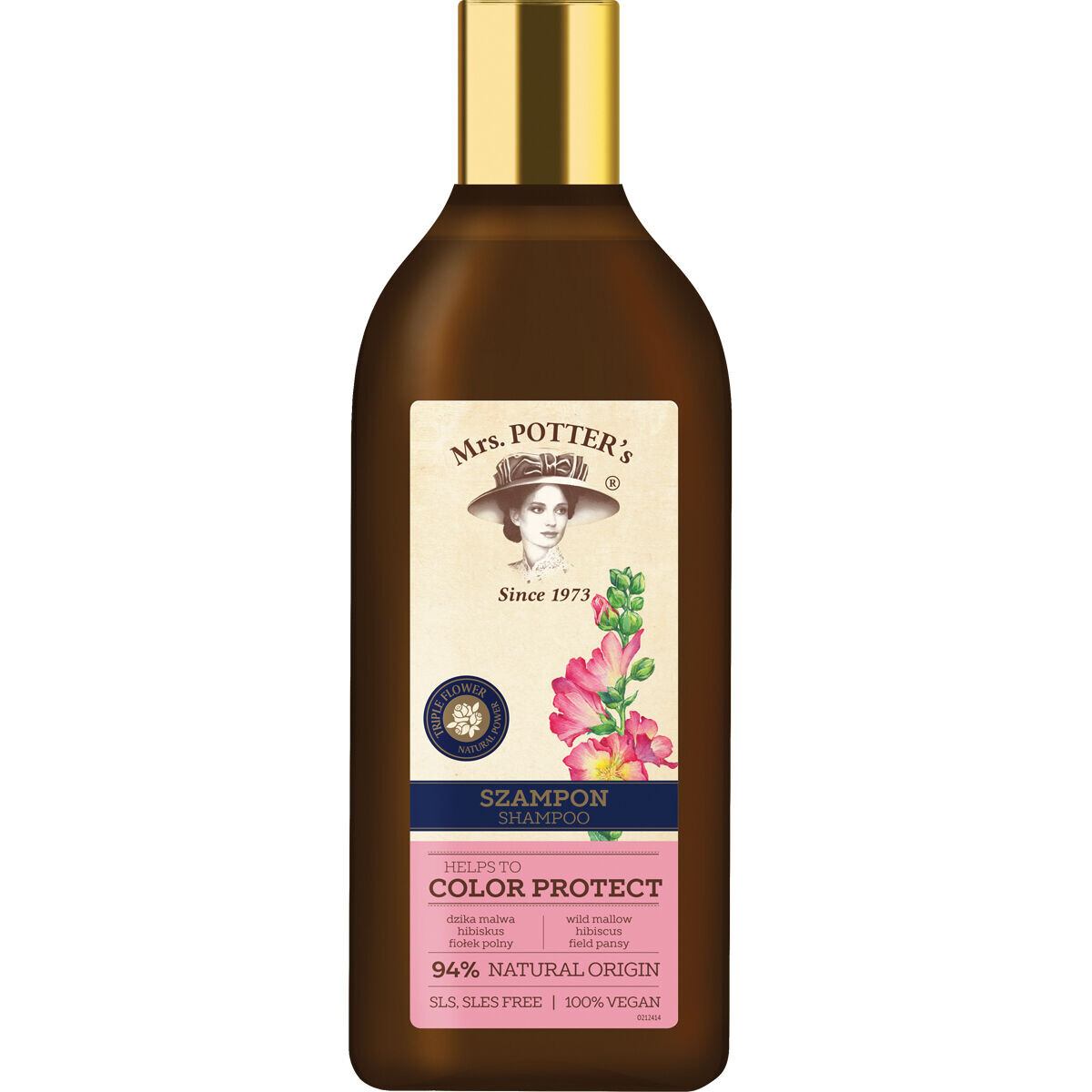 Шампунь для защиты цвета волос Mrs. Potter'S, 390 мл
Шампунь для защиты цвета волос Mrs. Potter'S, 390 мл